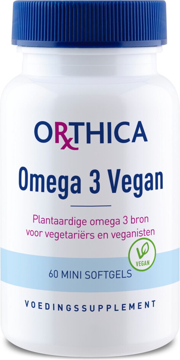  Orthica Omega 3 Vegan (visolie) - 60 mini softgels